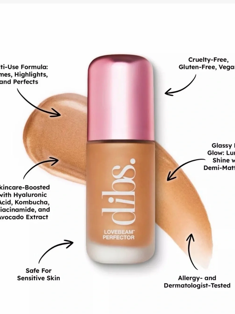 Dibs Lovebeam Perfector Liquid Foundation - Warm Beige